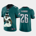 Cheap Philadelphia Eagles #26 Miles Sanders Nike Team Hero 2 Vapor Limited NFL 100 Jersey Green