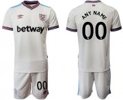 Wholesale Cheap West Ham United Personalized Away Soccer Club Jersey