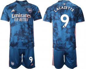 Wholesale Cheap Men 2021 Arsenal away 9 soccer jerseys