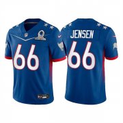 Wholesale Cheap Men's Tampa Bay Buccaneers #66 Ryan Jensen 2022 NFC Royal Pro Bowl Stitched Jersey