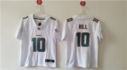 Cheap Women's Miami Dolphins #10 Tyreek Hill White F.U.S.E. Vapor Untouchable Football Stitched Jersey(Run Small)