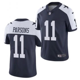 Wholesale Cheap Dallas Cowboys #11 Micah Parsons Jersey Navy 2021 Alternate Limited