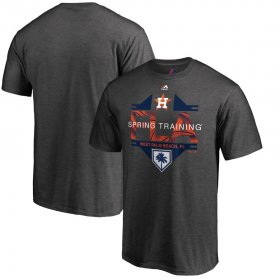 Wholesale Cheap Houston Astros Majestic 2019 Spring Training Grapefruit League Big & Tall Winner T-Shirt Gray