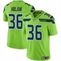 Cheap Men's Seattle Seahawks #36 George Holani Green Vapor Limited Football Stitched Jersey