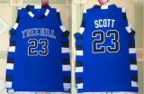 Wholesale Cheap One Three Hill 23 Scott Blue Stitched Jersey