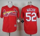 Wholesale Cheap Cardinals #52 Michael Wacha Red Cool Base Stitched MLB Jersey