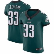 Wholesale Cheap Nike Eagles #33 Josh Adams Midnight Green Team Color Men's Stitched NFL Vapor Untouchable Elite Jersey