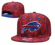 Wholesale Cheap Bills Team Logo Red Adjustable Hat TX