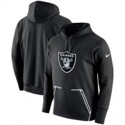 Wholesale Cheap Men's Las Vegas Raiders Nike Black Champ Drive Vapor Speed Performance Pullover Hoodie