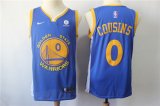 Wholesale Cheap Men's Nike Golden StateWarriors #0 DeMarcus Cousins Royal Nike Swingman Jersey