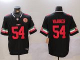 Cheap Men's San Francisco 49ers #54 Fred Warner Black F.U.S.E. Mexico With Gate Bridge Patch Vapor Limited Stitched Football Jersey