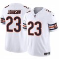 Cheap Men's Chicago Bears #23 Roschon Johnson White 2023 F.U.S.E. Vapor Stitched Football Jersey