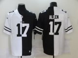 Wholesale Cheap Men's Buffalo Bills #17 Josh Allen White Black Peaceful Coexisting 2020 Vapor Untouchable Stitched NFL Nike Limited Jersey