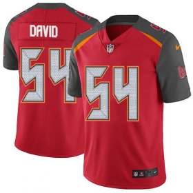 Wholesale Cheap Nike Buccaneers #54 Lavonte David Red Team Color Men\'s Stitched NFL Vapor Untouchable Limited Jersey