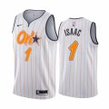 Wholesale Cheap Nike Magic #1 Jonathan Isaac White NBA Swingman 2020-21 City Edition Jersey