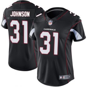 Wholesale Cheap Nike Cardinals #31 David Johnson Black Alternate Women\'s Stitched NFL Vapor Untouchable Limited Jersey