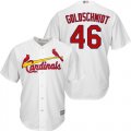 Wholesale Cheap Cardinals #46 Paul Goldschmidt White Cool Base Stitched Youth MLB Jersey