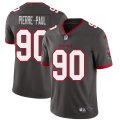 Wholesale Cheap Tampa Bay Buccaneers #90 Jason Pierre-Paul Men's Nike Pewter Alternate Vapor Limited Jersey