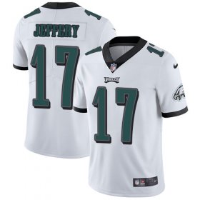 Wholesale Cheap Nike Eagles #17 Alshon Jeffery White Men\'s Stitched NFL Vapor Untouchable Limited Jersey