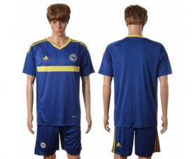 Wholesale Cheap Bosnia Herzegovina Blank Home Soccer Country Jersey