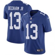 Wholesale Cheap Nike Giants #13 Odell Beckham Jr Royal Blue Team Color Men's Stitched NFL Vapor Untouchable Limited Jersey