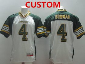 Wholesale Cheap CFL Edmonton Eskimos Custom White Jersey