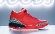 Wholesale Cheap Air Jordan 3 Grateful Red/Black-Gray Cement-White