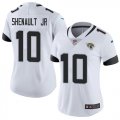 Wholesale Cheap Nike Jaguars #10 Laviska Shenault Jr. White Women's Stitched NFL Vapor Untouchable Limited Jersey