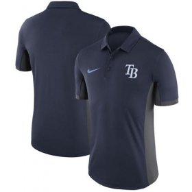 Wholesale Cheap Men\'s Tampa Bay Rays Nike Navy Franchise Polo