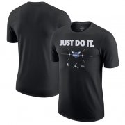 Cheap Men's Charlotte Hornets Black Just Do It T-Shirt