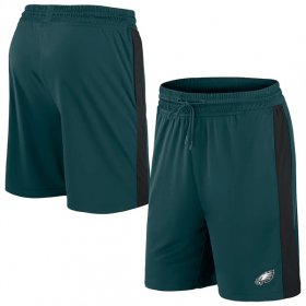 Wholesale Cheap Men\'s Philadelphia Eagles Green Performance Shorts