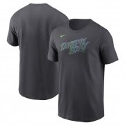 Cheap Men's Tampa Bay Rays Charcoal 2024 City Connect Legend Performance T-Shirt