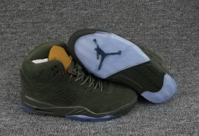 Wholesale Cheap Air Jordan 5 PRM Take Flight Deep Green/Tan