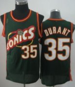 Wholesale Cheap Seattle Supersonics #35 Kevin Durant 1995-96 Green Swingman Jersey