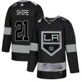 Wholesale Cheap Adidas Kings X Dodgers #21 Nick Shore Black Authentic City Joint Name Stitched NHL Jersey