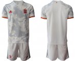 Wholesale Cheap Men 2021 European Cup Spain away white Soccer Jersey