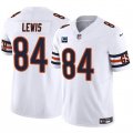 Cheap Men's Chicago Bears #84 Marcedes Lewis White 2024 F.U.S.E. With 1-star C Patch Vapor Untouchable Limited Football Stitched Jersey