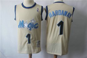 Wholesale Cheap Orlando Magic #1 Hardaway Blue Throwback Jersey