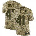 Wholesale Cheap Nike Jaguars #41 Josh Allen Camo Men's Stitched NFL Limited 2018 Salute To Service Jersey