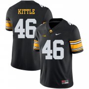 Wholesale Cheap Iowa Hawkeyes 46 George Kittle Black College Football Jersey