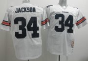 Wholesale Cheap Auburn Tigers #34 Bo Jackson White Jersey