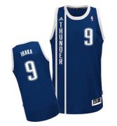 Wholesale Cheap Oklahoma City Thunder #9 Serge Ibaka 2013 Navy Blue Swingman Jersey