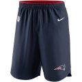 Wholesale Cheap New England Patriots Nike Sideline Vapor Performance Shorts Navy