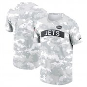 Cheap Men's New York Jets 2024 Arctic Camo Salute To Service Performance T-Shirt