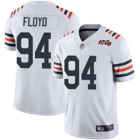 Wholesale Cheap Nike Bears #94 Leonard Floyd White Alternate Men\'s Stitched NFL Vapor Untouchable Limited 100th Season Jersey