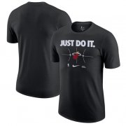 Cheap Men's Miami Heat Black Just Do It T-Shirt