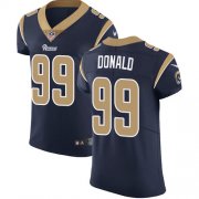 Wholesale Cheap Nike Rams #99 Aaron Donald Navy Blue Team Color Men's Stitched NFL Vapor Untouchable Elite Jersey