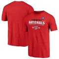 Wholesale Cheap Washington Nationals Majestic 2019 World Series Champions Complete Game T-Shirt Heather Red