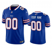 Wholesale Cheap Men's Buffalo Bills Active Player Custom Blue 2023 F.U.S.E. Vapor Untouchable Limited Stitched Jersey