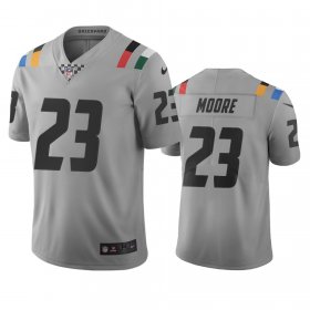 Wholesale Cheap Indianapolis Colts #23 Kenny Moore Gray Vapor Limited City Edition NFL Jersey